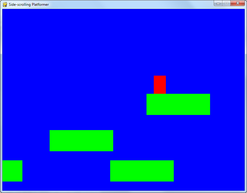 Put platforms in a Python game with Pygame